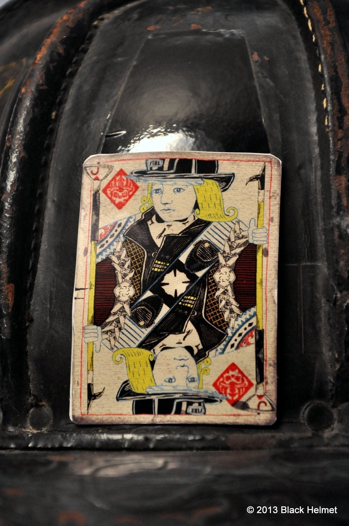 5 Pack | Black Helmet " The Jack" Firefighter Decals "Jack of All Trades Firefighters"