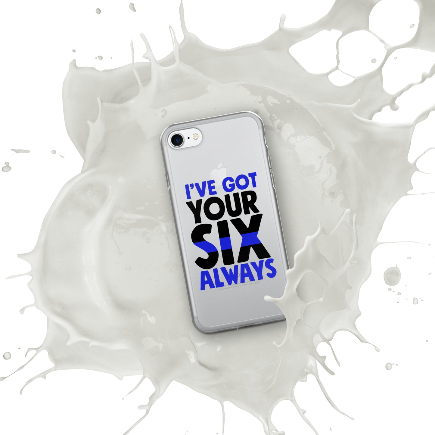I've Got Your Six Alway Thin Blue Line iPhone Case