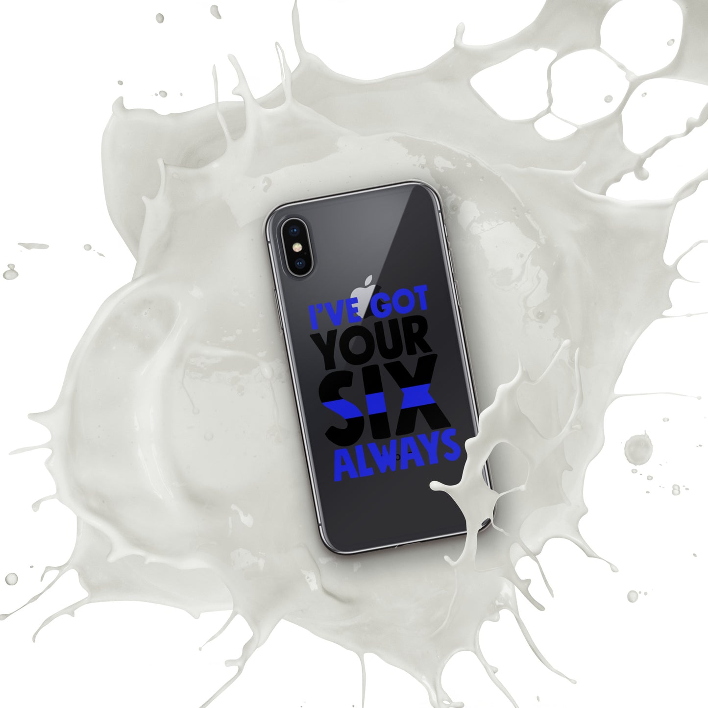 I've Got Your Six Alway Thin Blue Line iPhone Case