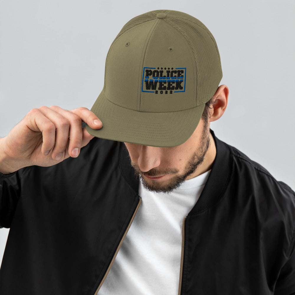 Police Week 2022 Richardson R112 Trucker Cap