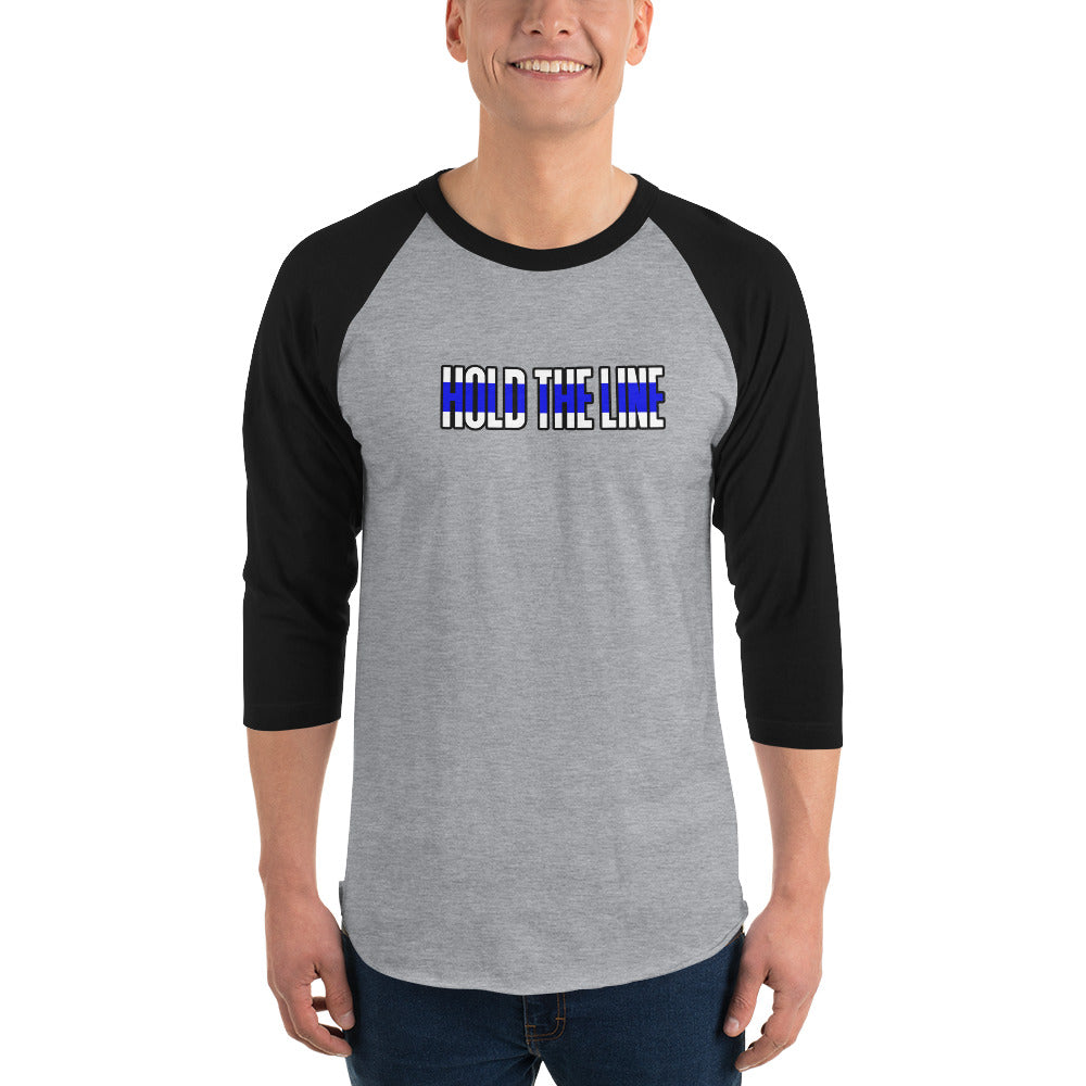 Hold The Line 3/4 Sleeve Raglan Shirt