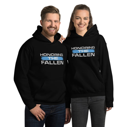 Honoring the Fallen Thin Blue Line Gildan Hoodie
