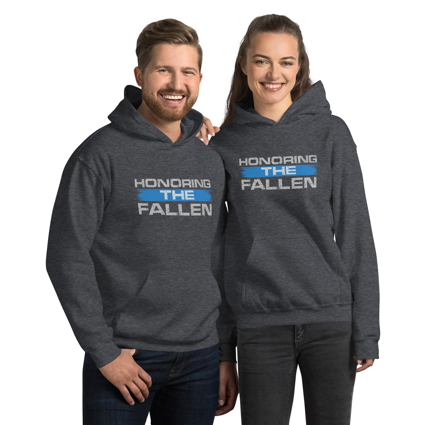 Honoring the Fallen Thin Blue Line Gildan Hoodie