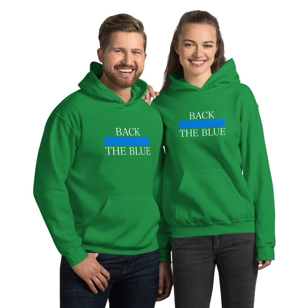 Back The Blue Thin Blue Line Hoodie