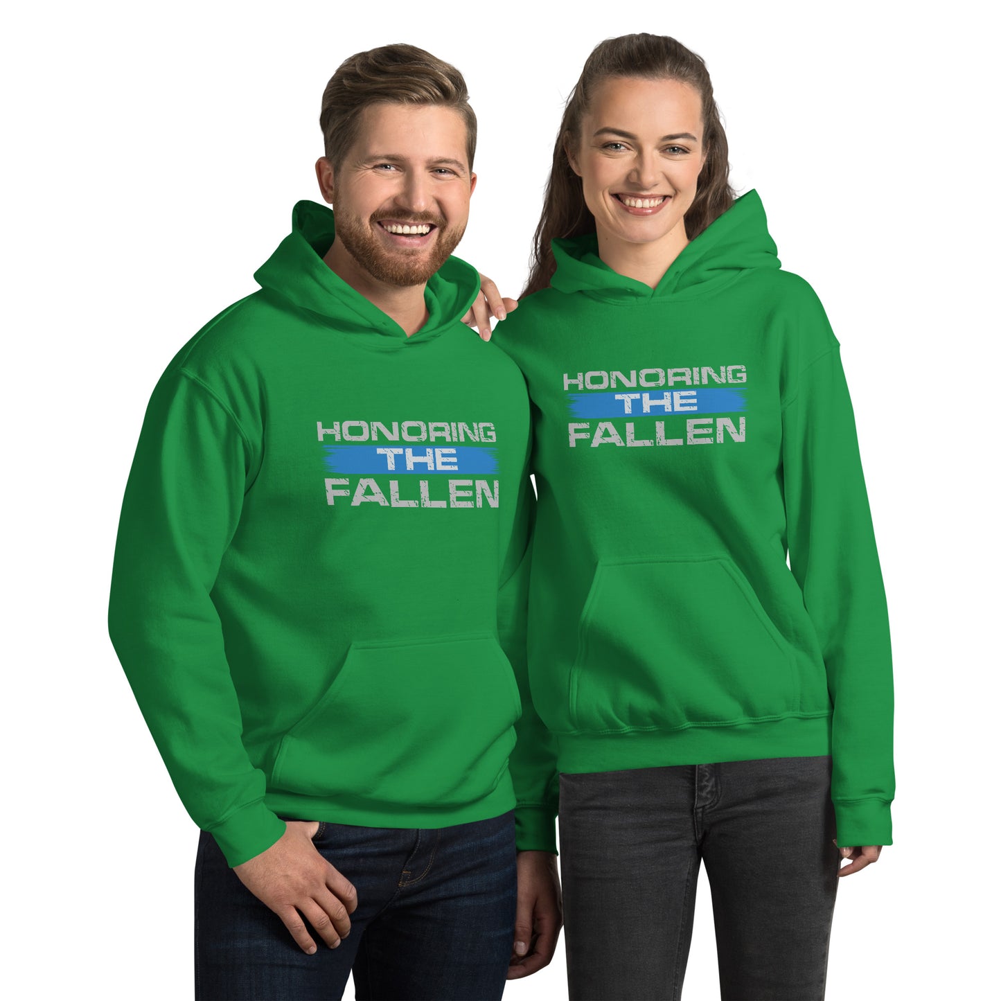 Honoring the Fallen Thin Blue Line Gildan Hoodie