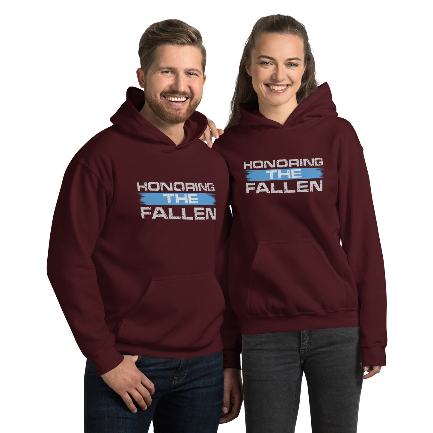 Honoring the Fallen Thin Blue Line Gildan Hoodie