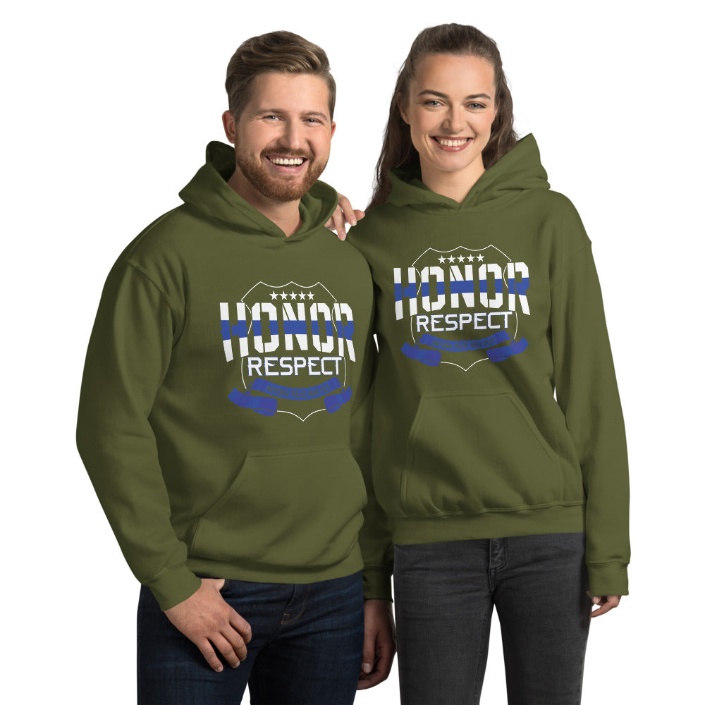 Honor And Respect National Police Week 2022 Gildan Unisex Hoodie