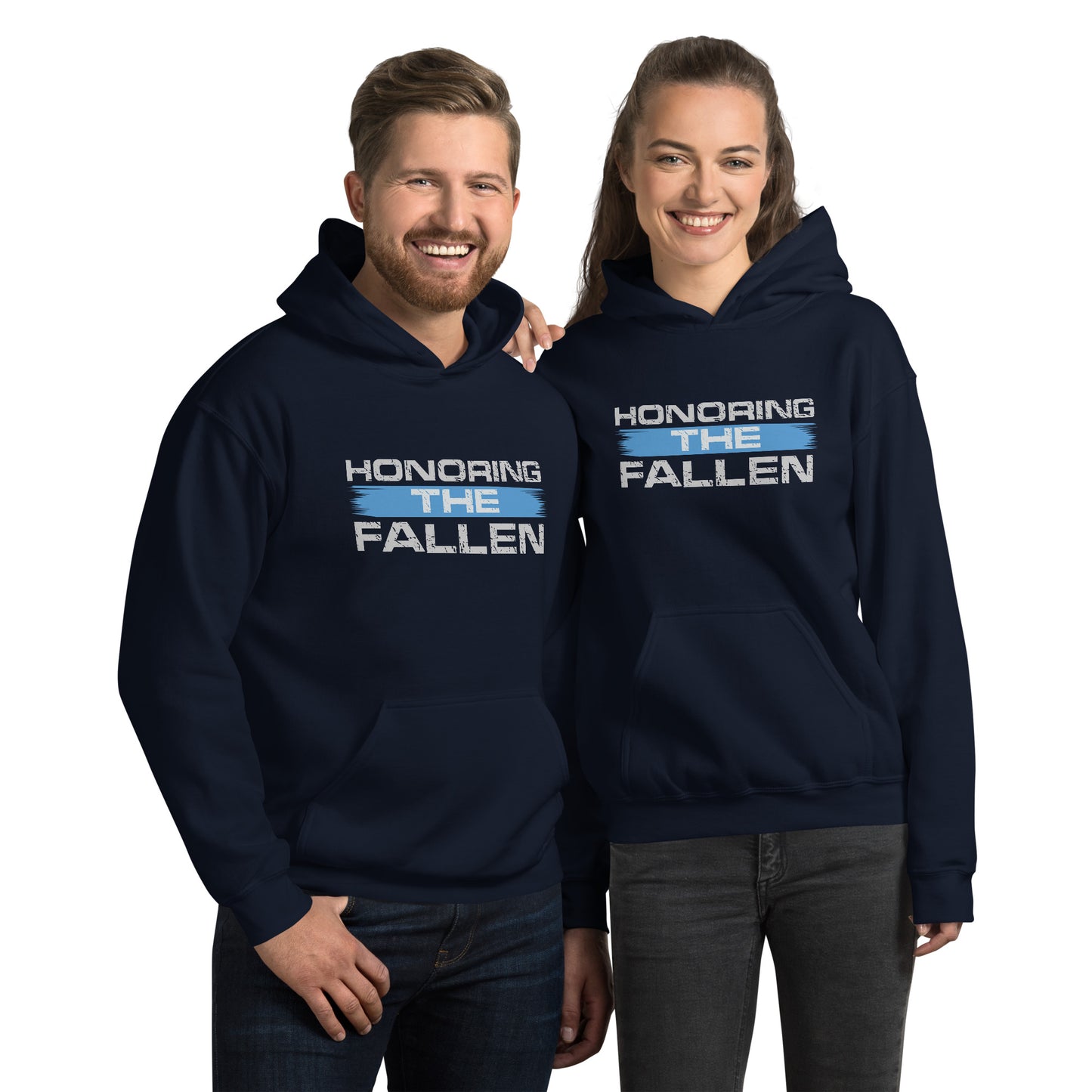 Honoring the Fallen Thin Blue Line Gildan Hoodie