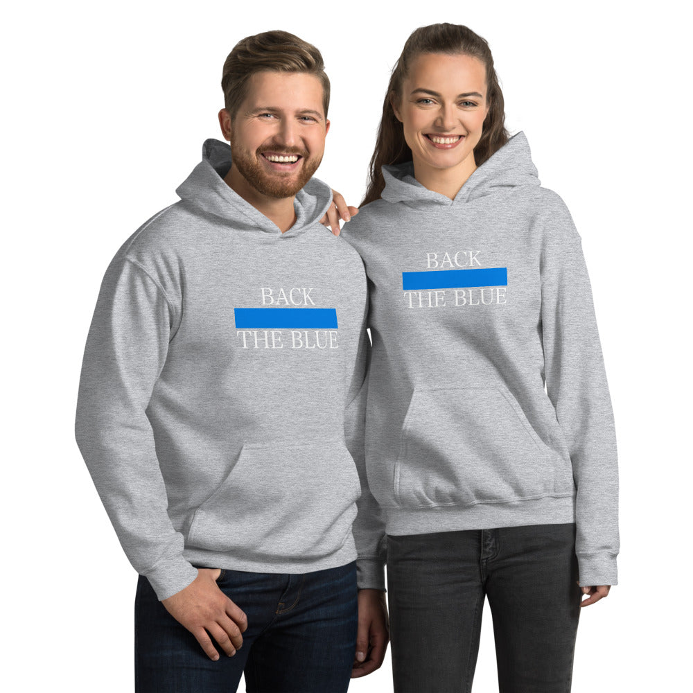 Back The Blue Thin Blue Line Hoodie