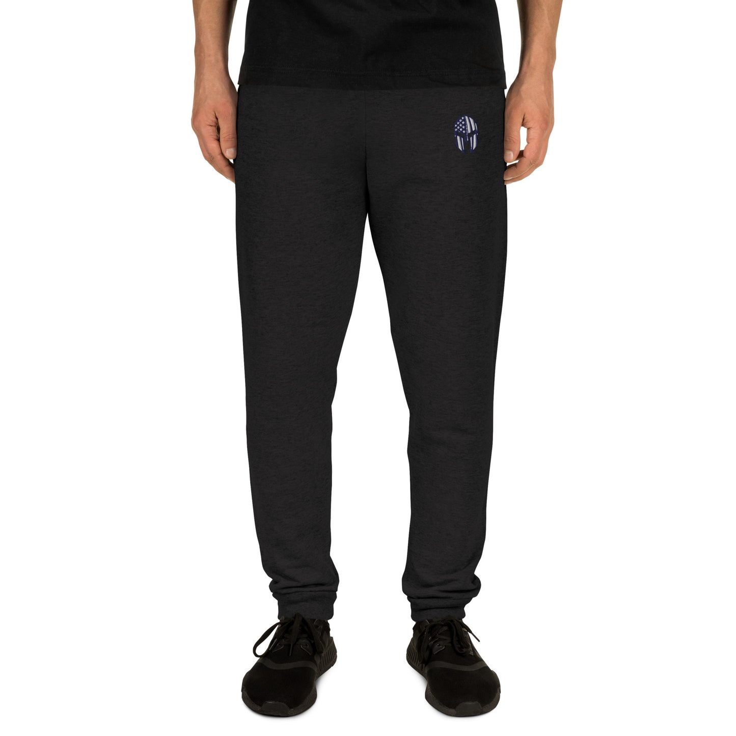 Warriors Bleed Blue Spartan Thin Blue Line Logo Premium Sweatpants.
