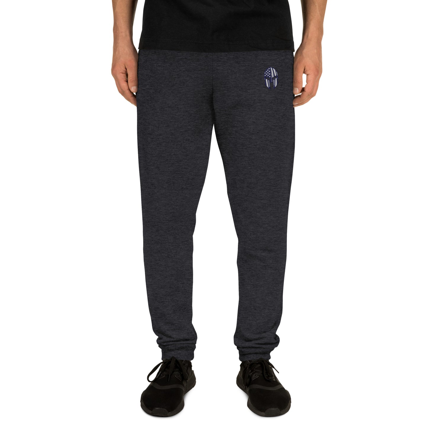 Warriors Bleed Blue Spartan Thin Blue Line Logo Premium Sweatpants.