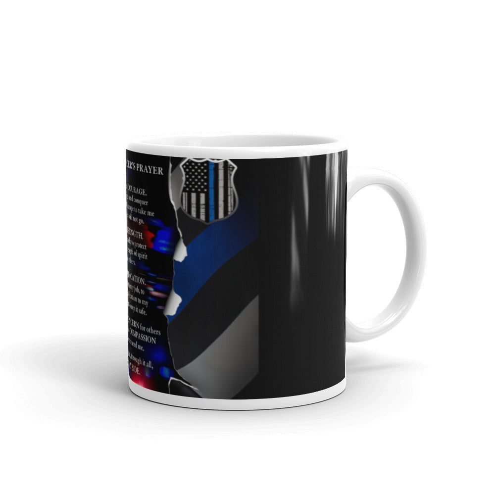 Police Officer's Prayer Coffee Mug