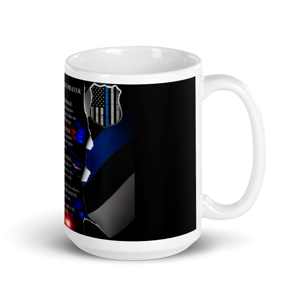 Police Officer's Prayer Coffee Mug