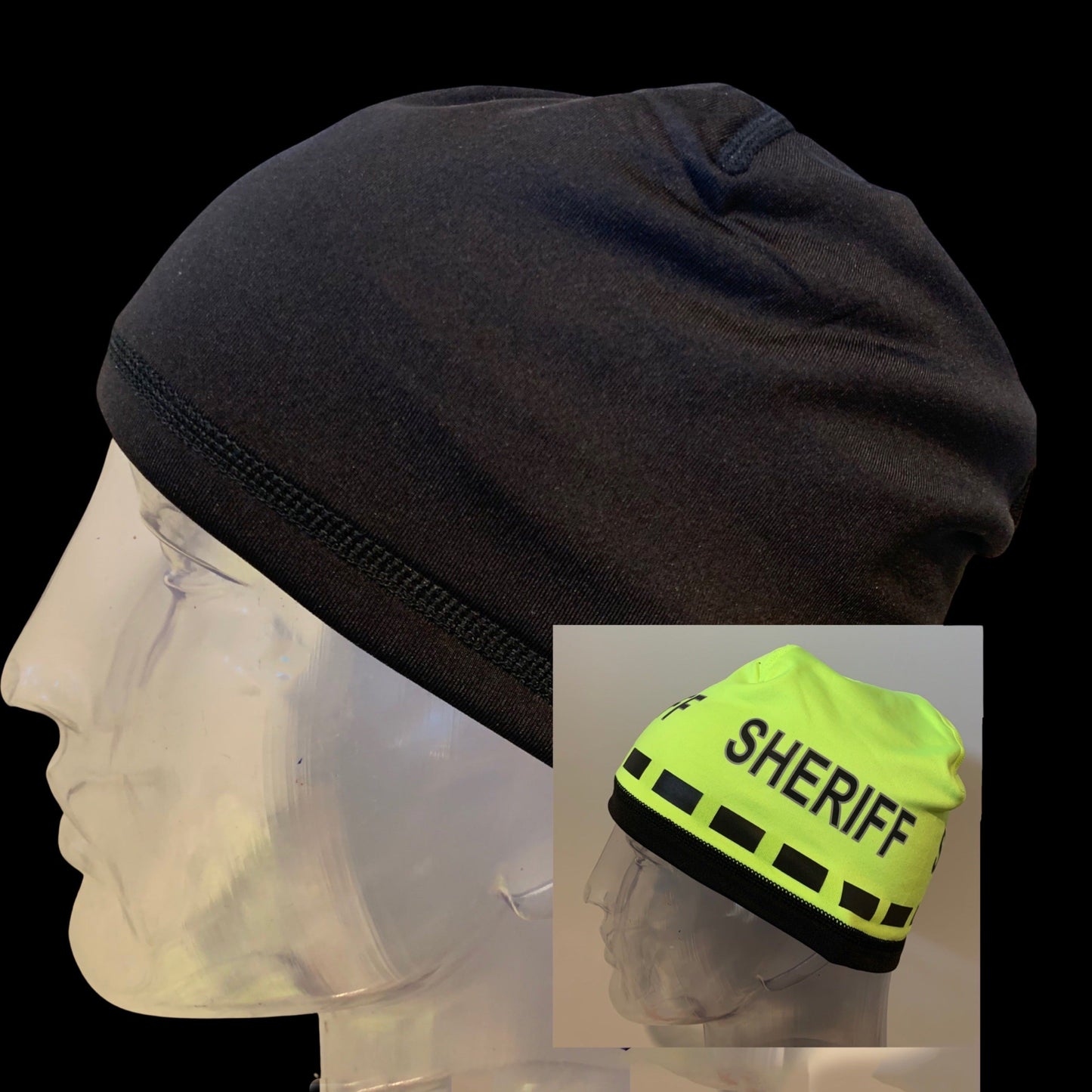 Police Beanie- Reversible SHERIFF