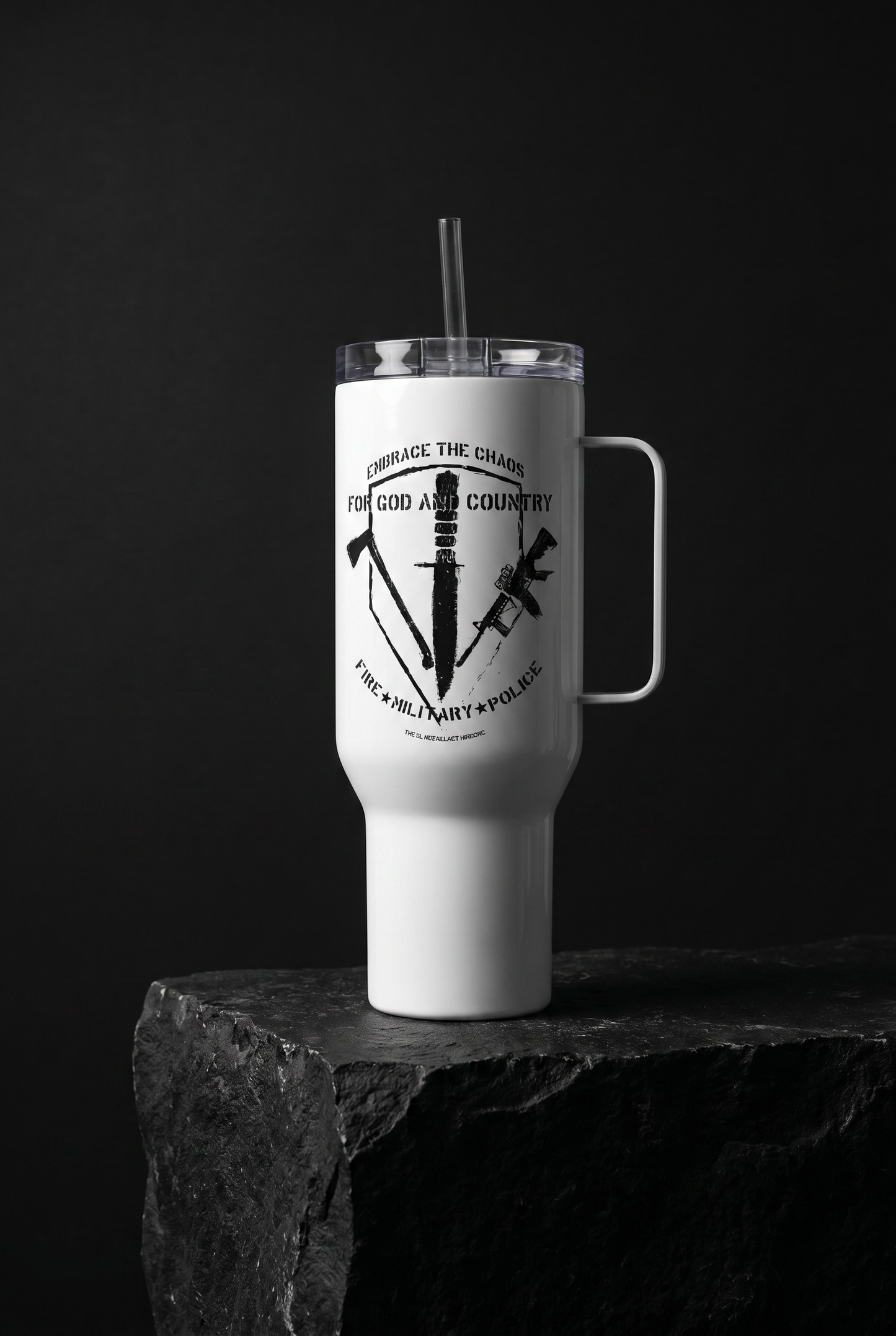Embrace the Chaos 40oz Stainless Steel Travel Mug