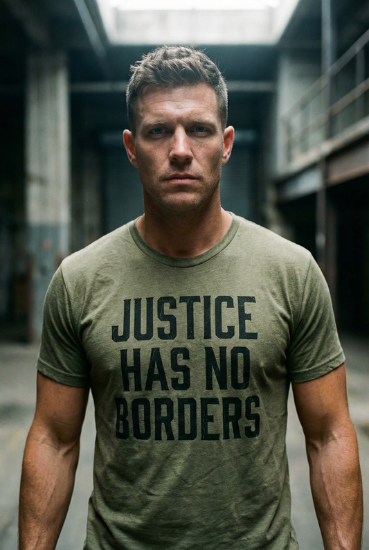 Proven Standard: Justice Has No Borders Premium Tee