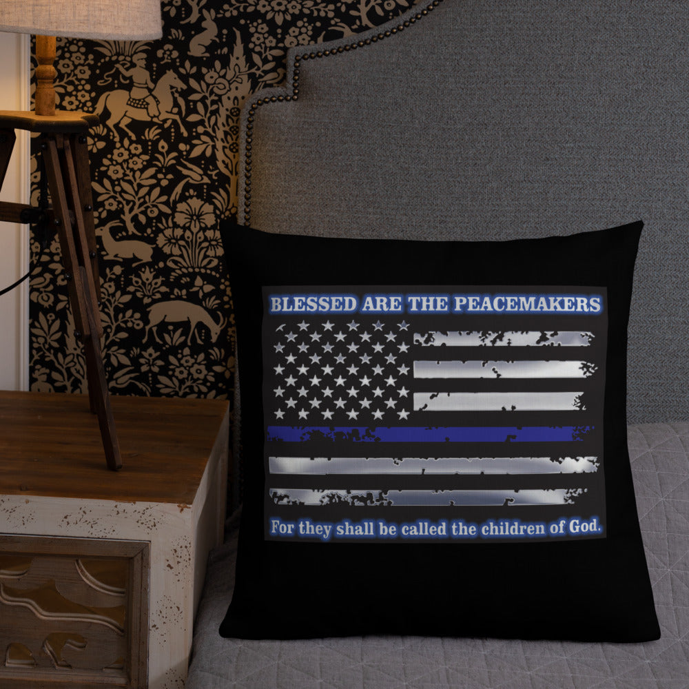 Blessed Are The Peacemakers Premium Pillow