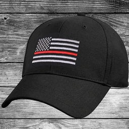 Thin Red Line USA Flag Tactical Mesh Back Hat