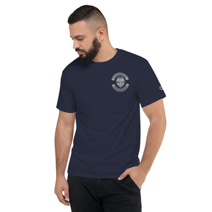 Back The Blue Honor and Respect TBL Men's Champion T-Shirt