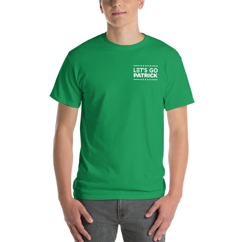 Irish Let's Go Patrick (Brandon) Shamrock Gildan Short Sleeve T-Shirt