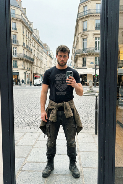 No Exceptions: Justice Has No Borders Premium Tee