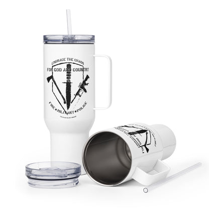 Embrace the Chaos 40oz Stainless Steel Travel Mug