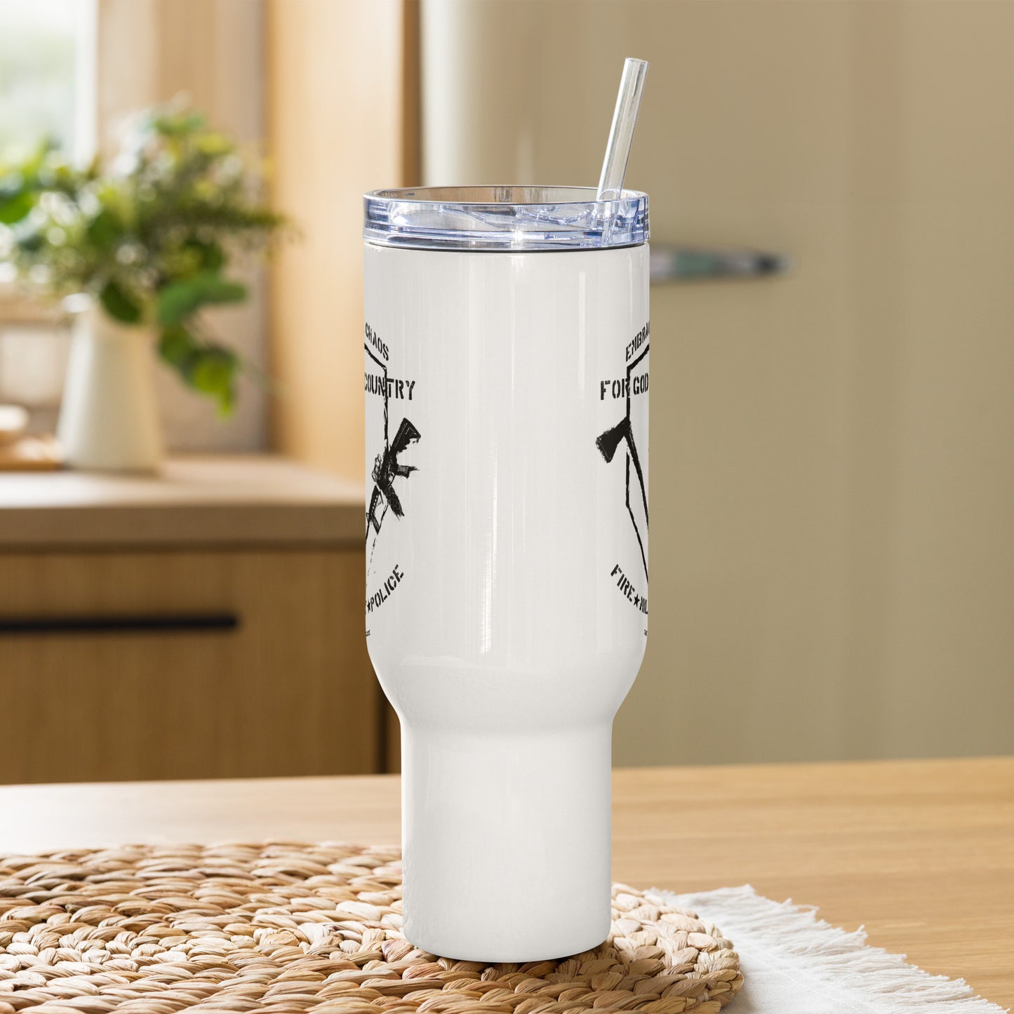 Embrace the Chaos 40oz Stainless Steel Travel Mug