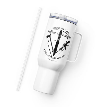 Embrace the Chaos 40oz Stainless Steel Travel Mug