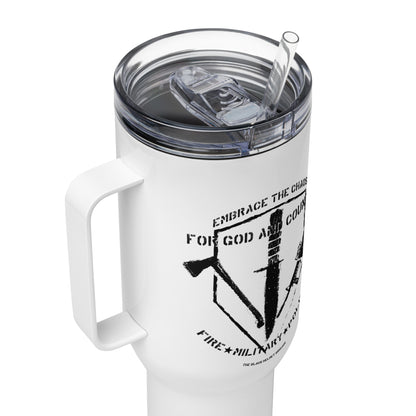 Embrace the Chaos 40oz Stainless Steel Travel Mug