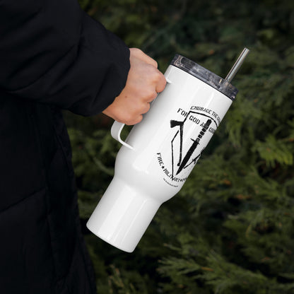 Embrace the Chaos 40oz Stainless Steel Travel Mug