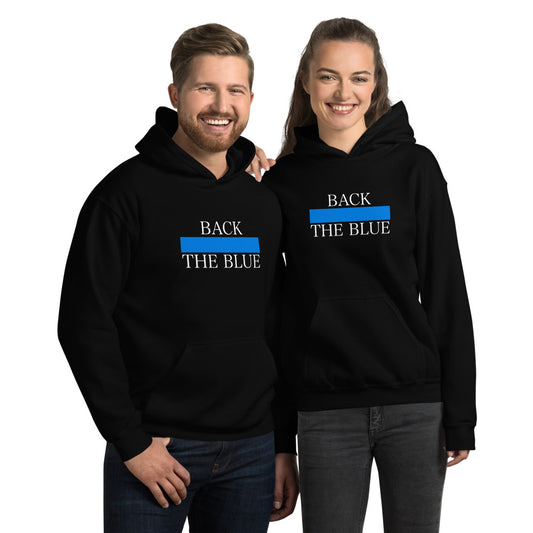 Back The Blue Thin Blue Line Hoodie