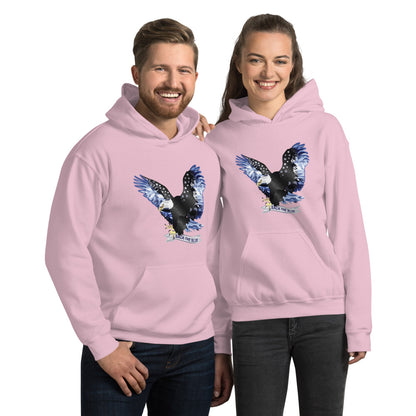 Back The Blue Flying Eagle Hoodie