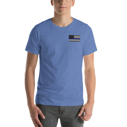Thin Blue Line K9  No Better Friend, No Worst Enemy Bella Canvas Premium Short-Sleeve T-Shirt