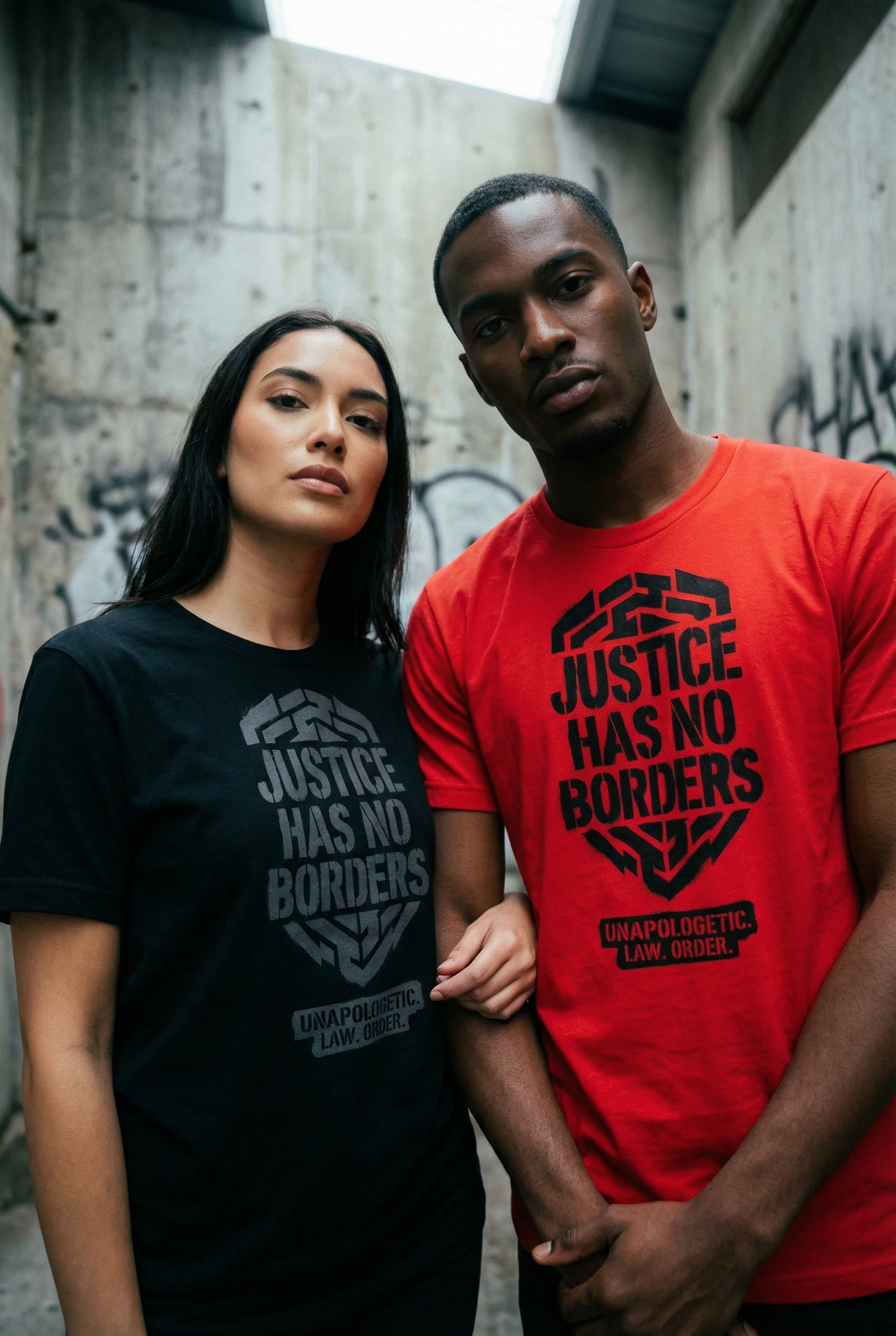 No Exceptions: Justice Has No Borders Premium Tee